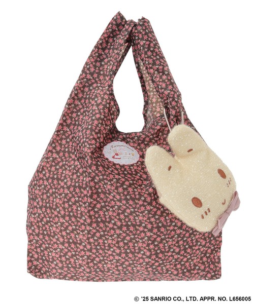 sanrio（サンリオ）の「ポーチ付エコバッグ（エコバッグ/サブバッグ・レディース・ブラウン/グレー/レッド・FREE）」の20枚目の写真