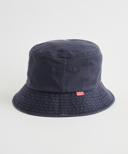 Manhattan Portage（マンハッタンポーテージ）の「【Manhattan Portage】マンハッタンポーテージ WASHED TWILL BUCKET HAT コットンツイル バケットハット MP320（ハット・メンズ・チャコールグレー/ブラック/パープル/サンドベージュ/ベージュ/ブラウン・FREE）」の9枚目の写真