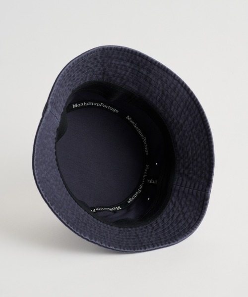 Manhattan Portage（マンハッタンポーテージ）の「【Manhattan Portage】マンハッタンポーテージ WASHED TWILL BUCKET HAT コットンツイル バケットハット MP320（ハット・メンズ・チャコールグレー/ブラック/パープル/サンドベージュ/ベージュ/ブラウン・FREE）」の11枚目の写真