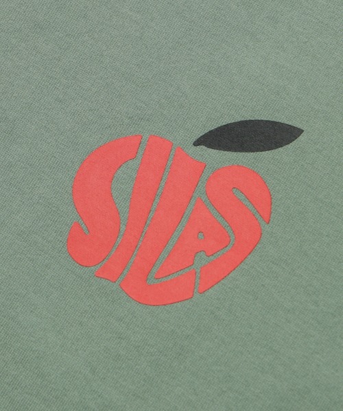 SILAS（サイラス）の「APPLE S/S TEE（Tシャツ/カットソー・メンズ・ブラック/グリーン/ホワイト・XL/L/M）」の6枚目の写真