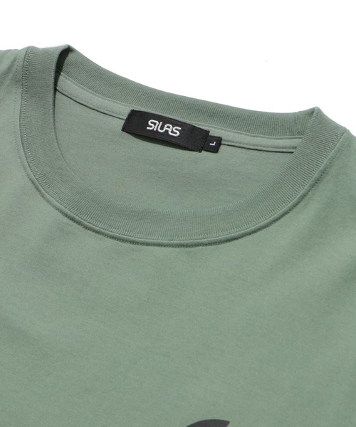 SILAS（サイラス）の「APPLE S/S TEE（Tシャツ/カットソー・メンズ・ブラック/グリーン/ホワイト・XL/L/M）」の7枚目の写真