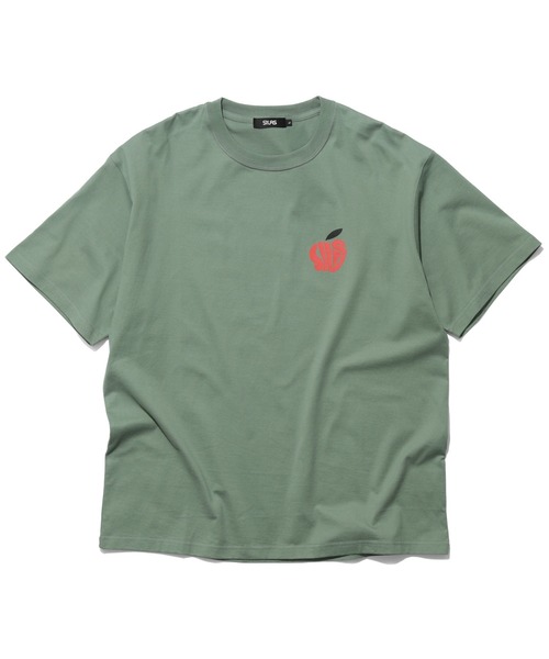 SILAS（サイラス）の「APPLE S/S TEE（Tシャツ/カットソー・メンズ・ブラック/グリーン/ホワイト・XL/L/M）」の16枚目の写真