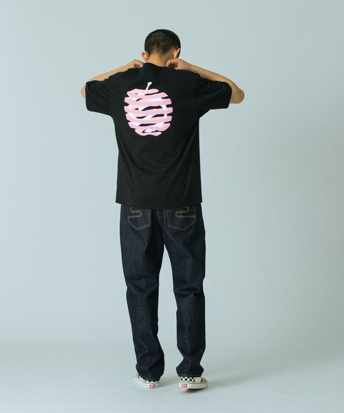 SILAS（サイラス）の「APPLE S/S TEE（Tシャツ/カットソー・メンズ・ブラック/グリーン/ホワイト・XL/L/M）」の21枚目の写真