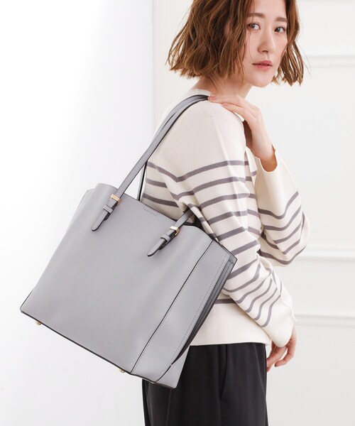 grove（グローブ）の「人間工学サイドスリットトート（トートバッグ・レディース・ブラック/ライトブルー/ライトグレー/シルバー系その他・00）」の17枚目の写真