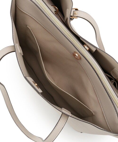 grove（グローブ）の「人間工学サイドスリットトート（トートバッグ・レディース・ブラック/ライトブルー/ライトグレー/シルバー系その他・00）」の10枚目の写真