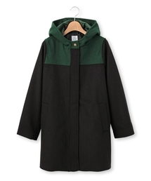 THE EMPORIUM | バイカラーフーデッドコート(その他アウター)