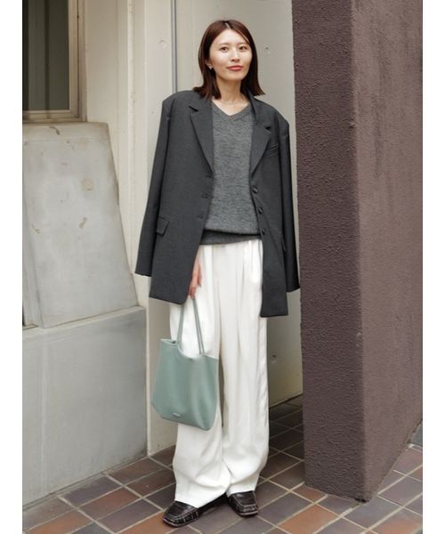 Henon.(ヘノン)の「Sofi ミニバッグ(ハンドバッグ・レディース・ミント/ブラック/アイボリー/ブラウン/ブルー/その他/キャメル/グリーン/ピンク・F)」の20枚目の写真