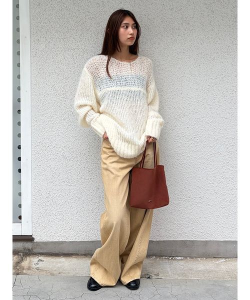 Henon.(ヘノン)の「Sofi ミニバッグ(ハンドバッグ・レディース・ミント/ブラック/アイボリー/ブラウン/ブルー/その他/キャメル/グリーン/ピンク・F)」の19枚目の写真