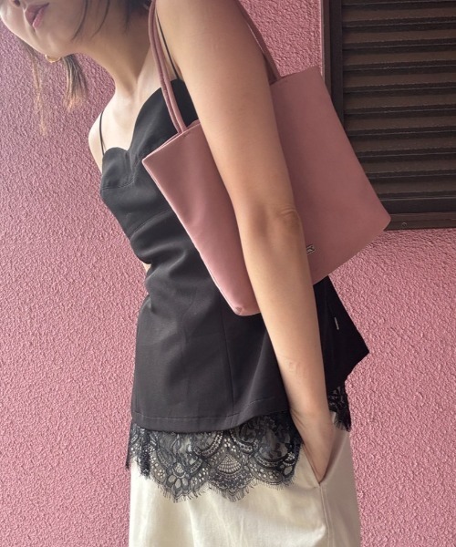 Henon.(ヘノン)の「Sofi ミニバッグ(ハンドバッグ・レディース・ミント/ブラック/アイボリー/ブラウン/ブルー/その他/キャメル/グリーン/ピンク・F)」の8枚目の写真