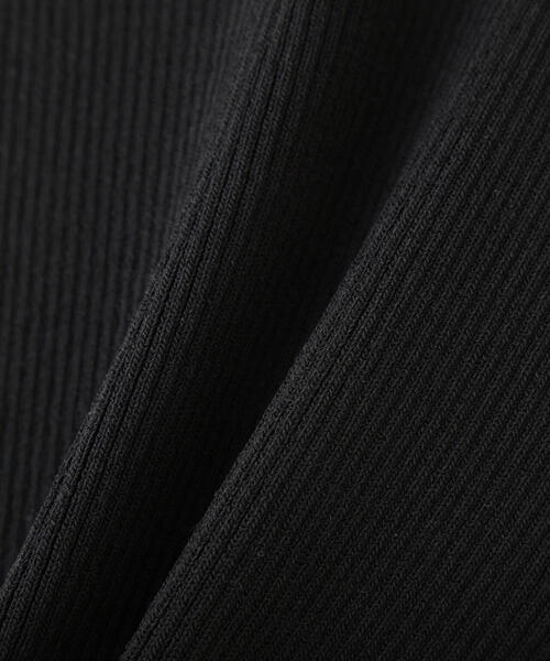 a/mie（アミー）の「＜ａ＞シアーペプラムリブニット / 1216179200（ニット/セーター・レディース・イエロー/ホワイト/ブラック・FREE）」の15枚目の写真