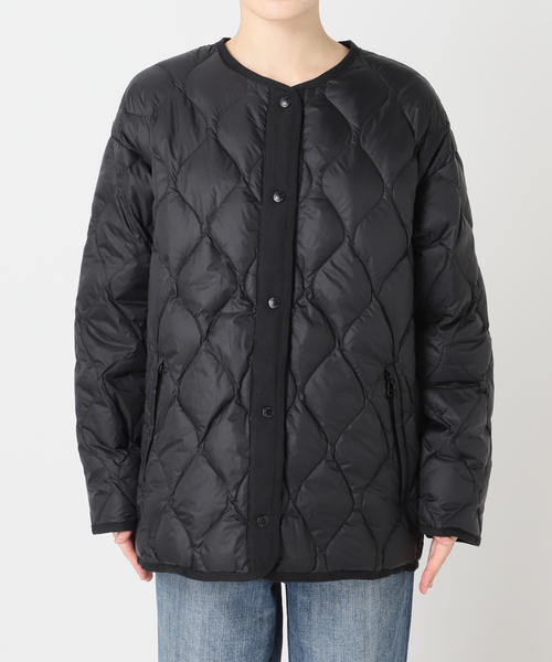 Spick & Span（スピックアンドスパン）の「《追加2》TAION / タイオン *Spick別注キルティングブルゾン（ダウンジャケット/コート・レディース・ブラック/キャメル/ベージュ・FREE）」の5枚目の写真