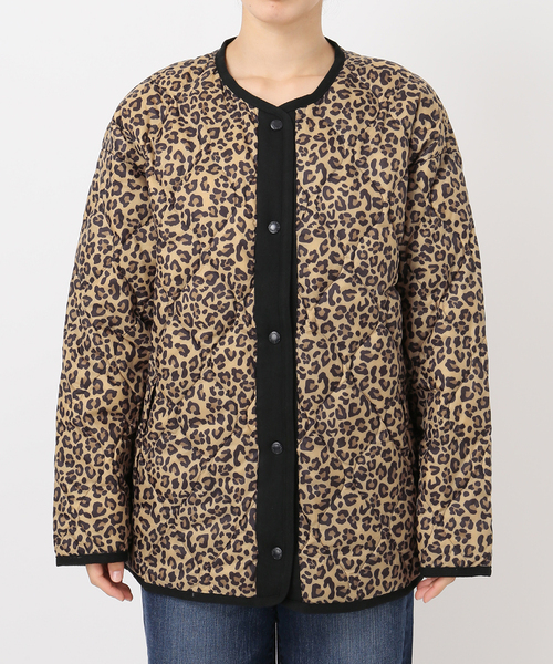 Spick & Span（スピックアンドスパン）の「《追加2》TAION / タイオン *Spick別注キルティングブルゾン（ダウンジャケット/コート・レディース・ブラック/キャメル/ベージュ・FREE）」の8枚目の写真