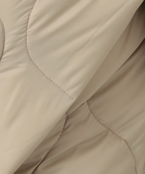 Spick & Span（スピックアンドスパン）の「《追加2》TAION / タイオン *Spick別注キルティングブルゾン（ダウンジャケット/コート・レディース・ブラック/キャメル/ベージュ・FREE）」の13枚目の写真