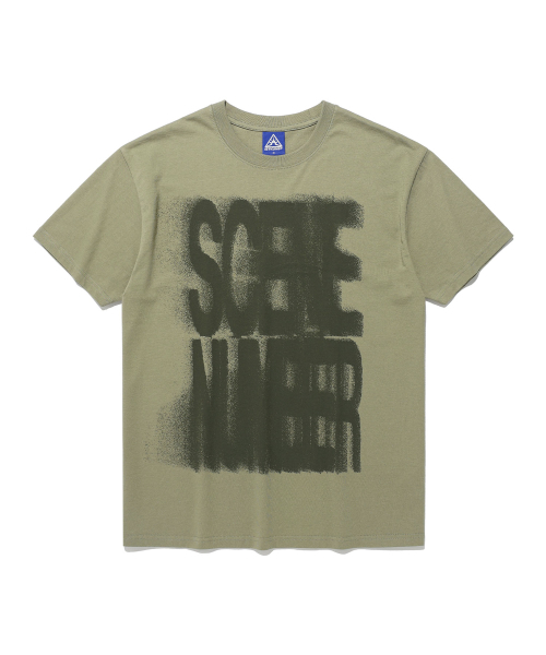 ISTKUNST(イストクンスト)の「SCENE NUMBER TEE_KHAKI(IK2EMMT509A)(Tシャツ/カットソー・レディース・カーキ・S/M/L)」の1枚目の写真
