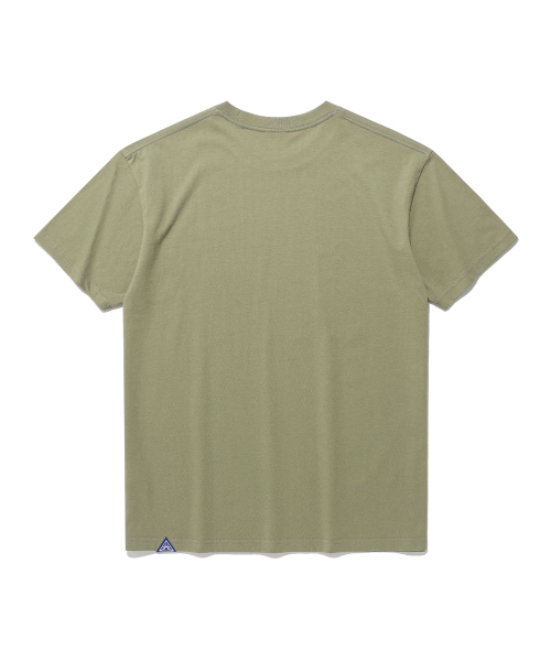 ISTKUNST(イストクンスト)の「SCENE NUMBER TEE_KHAKI(IK2EMMT509A)(Tシャツ/カットソー・レディース・カーキ・S/M/L)」の2枚目の写真