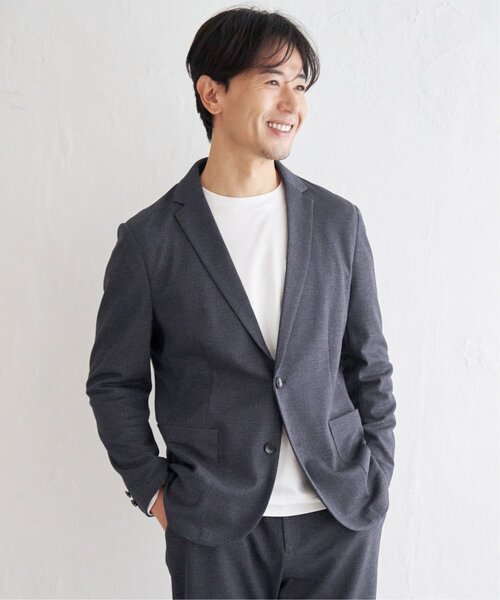 IKKA LOUNGE(イッカラウンジ)の「【セットアップ対応】GOKU楽ワークライトデニムジャケット(テーラードジャケット・メンズ・ブラック/ネイビー・S/M/L/XL)」の15枚目の写真