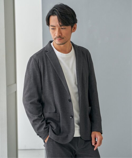 IKKA LOUNGE(イッカラウンジ)の「【セットアップ対応】GOKU楽ワークライトデニムジャケット(テーラードジャケット・メンズ・ブラック/ネイビー・S/M/L/XL)」の17枚目の写真