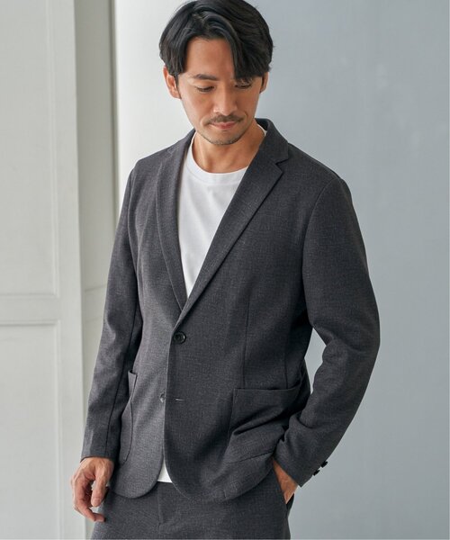 IKKA LOUNGE(イッカラウンジ)の「【セットアップ対応】GOKU楽ワークライトデニムジャケット(テーラードジャケット・メンズ・ブラック/ネイビー・S/M/L/XL)」の22枚目の写真