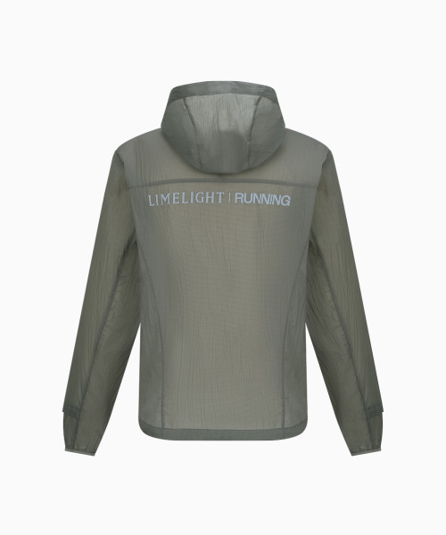 LIMELIGHT APPAREL(ライムライトアパレル)の「アスリットリップストップランニングウィンドブレーカー(セージ/グレー)(ナイロンジャケット・メンズ・その他・XXL/S/M/L/XL)」の3枚目の写真