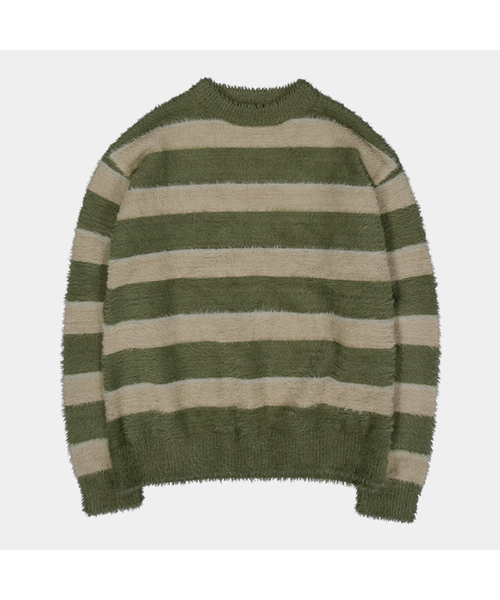 Heritage Triplle Over Knit [Corkey] — трикотажный оверсайз свитер (кардиган)