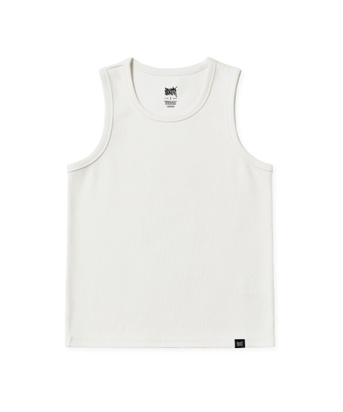 BROWNBREATH(ブラウンブレス)の「TAG SLEEVELESS - WHITE(Tシャツ/カットソー・レディース・その他・XL/S/M/L)」の1枚目の写真