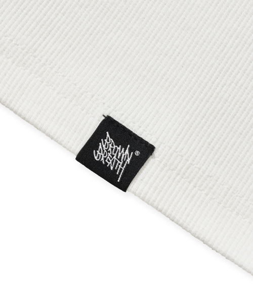 BROWNBREATH(ブラウンブレス)の「TAG SLEEVELESS - WHITE(Tシャツ/カットソー・レディース・その他・XL/S/M/L)」の2枚目の写真