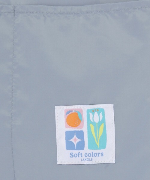 LAKOLE（ラコレ）の「【入園入学にも】[FRUITS AND BLOOM]保冷トートバッグ(L) / 612279（トートバッグ・レディース・ライトブルー/ライトグリーン・FREE）」の13枚目の写真