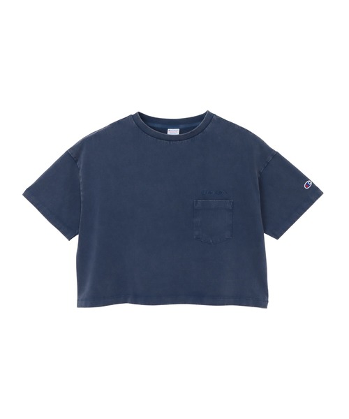 Champion(チャンピオン)の「【Champion/チャンピオン】レディース ショートスリーブTシャツ(Tシャツ/カットソー・レディース・グリーン系その他5/ブラック系その他/ロイヤルブルー/ダークブラウン・MEDIUM/LARGE)」の4枚目の写真