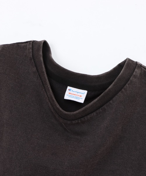 Champion(チャンピオン)の「【Champion/チャンピオン】レディース ショートスリーブTシャツ(Tシャツ/カットソー・レディース・グリーン系その他5/ブラック系その他/ロイヤルブルー/ダークブラウン・MEDIUM/LARGE)」の14枚目の写真