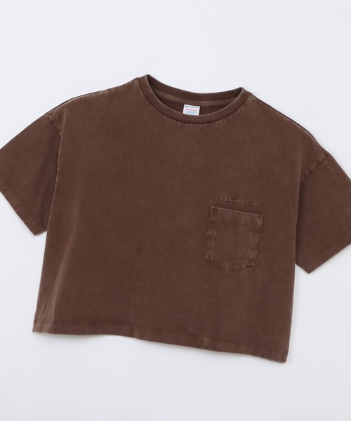 Champion(チャンピオン)の「【Champion/チャンピオン】レディース ショートスリーブTシャツ(Tシャツ/カットソー・レディース・グリーン系その他5/ブラック系その他/ロイヤルブルー/ダークブラウン・MEDIUM/LARGE)」の16枚目の写真