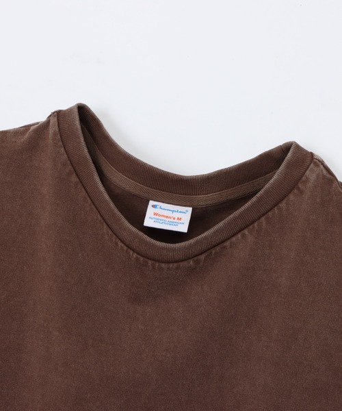 Champion(チャンピオン)の「【Champion/チャンピオン】レディース ショートスリーブTシャツ(Tシャツ/カットソー・レディース・グリーン系その他5/ブラック系その他/ロイヤルブルー/ダークブラウン・MEDIUM/LARGE)」の17枚目の写真