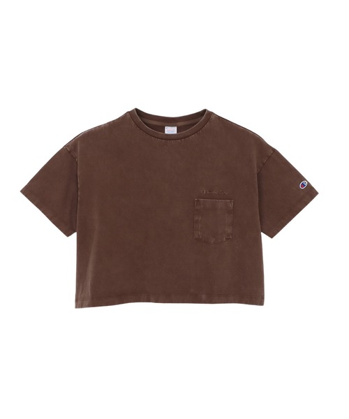 Champion(チャンピオン)の「【Champion/チャンピオン】レディース ショートスリーブTシャツ(Tシャツ/カットソー・レディース・グリーン系その他5/ブラック系その他/ロイヤルブルー/ダークブラウン・MEDIUM/LARGE)」の18枚目の写真