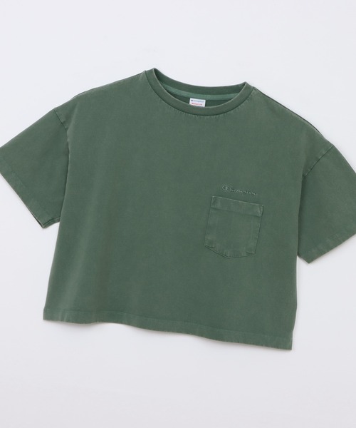 Champion(チャンピオン)の「【Champion/チャンピオン】レディース ショートスリーブTシャツ(Tシャツ/カットソー・レディース・グリーン系その他5/ブラック系その他/ロイヤルブルー/ダークブラウン・MEDIUM/LARGE)」の19枚目の写真