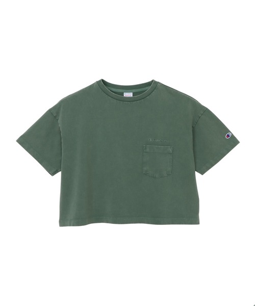 Champion(チャンピオン)の「【Champion/チャンピオン】レディース ショートスリーブTシャツ(Tシャツ/カットソー・レディース・グリーン系その他5/ブラック系その他/ロイヤルブルー/ダークブラウン・MEDIUM/LARGE)」の20枚目の写真