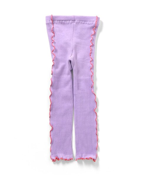 BREEZE（ブリーズ）の「リブレギンス_ジュニア対応（レギンス/スパッツ・キッズ・ブラック/アイボリー/グレー/ラベンダー・100/140/120/80）」の4枚目の写真