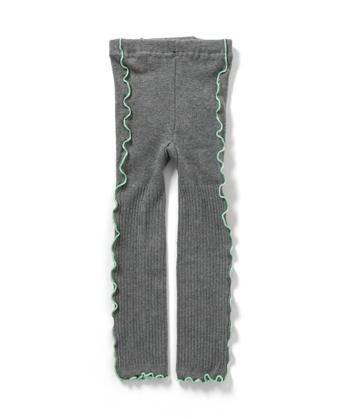 BREEZE（ブリーズ）の「リブレギンス_ジュニア対応（レギンス/スパッツ・キッズ・ブラック/アイボリー/グレー/ラベンダー・100/140/120/80）」の3枚目の写真