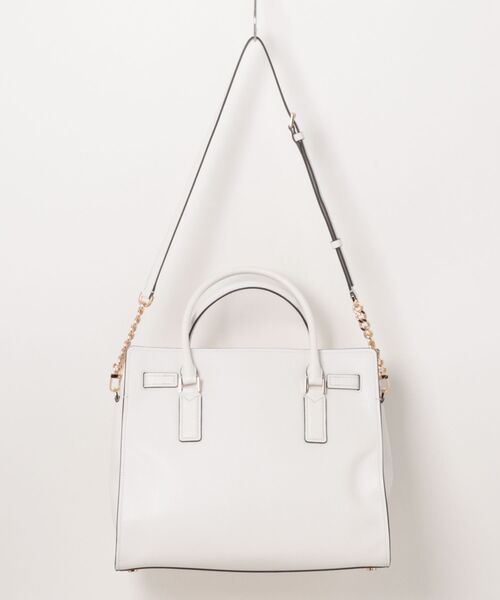 MICHAEL KORS(マイケルコース)の「HAMILTON MODERNE サッチェル ラージ(ハンドバッグ・レディース・ホワイト系・FREE)」の5枚目の写真