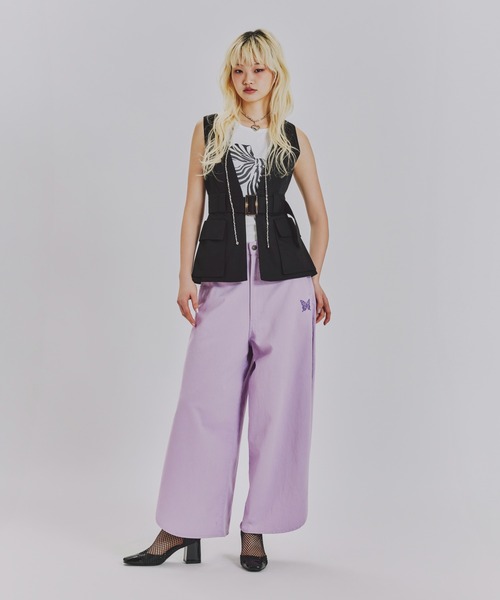 ANNA SUI NYC(アナ スイ エヌ ワイ シー)の「チノVEST(シャツ/ブラウス・レディース・ブラック/ベージュ・FREE)」の5枚目の写真