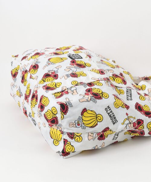 HYSTERIC MINI（ヒステリックミニ）の「ANGEL MINI総柄 ペアレンツバッグ（ショルダーバッグ・キッズ・ホワイト系その他/ブラック系その他/ピンク系その他・FREE）」の5枚目の写真