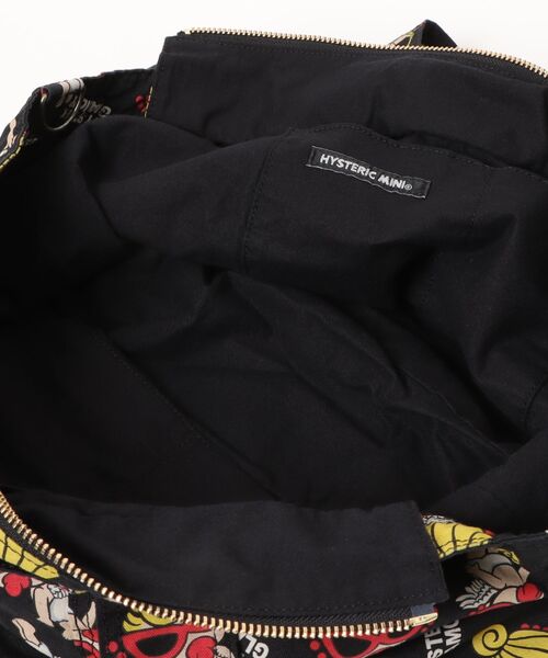 HYSTERIC MINI（ヒステリックミニ）の「ANGEL MINI総柄 ペアレンツバッグ（ショルダーバッグ・キッズ・ホワイト系その他/ブラック系その他/ピンク系その他・FREE）」の7枚目の写真