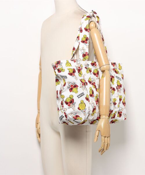 HYSTERIC MINI（ヒステリックミニ）の「ANGEL MINI総柄 ペアレンツバッグ（ショルダーバッグ・キッズ・ホワイト系その他/ブラック系その他/ピンク系その他・FREE）」の9枚目の写真