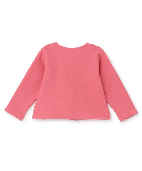 petit main（プティマイン）の「【リンク】リボンカーディガン（カーディガン/ボレロ・キッズ・チェリーピンク/トップグレー/ライトベージュ・110cm/90cm/120cm/80ｃｍ/130cm/100cm）」の16枚目の写真