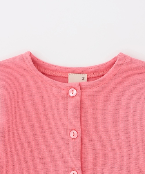 petit main（プティマイン）の「【リンク】リボンカーディガン（カーディガン/ボレロ・キッズ・チェリーピンク/トップグレー/ライトベージュ・110cm/90cm/120cm/80ｃｍ/130cm/100cm）」の17枚目の写真