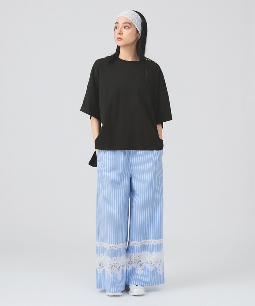 Champion(チャンピオン)の「【8/6 再値下げ】【別注】Champion / ショート スリーブ Tシャツ(Tシャツ/カットソー・レディース・ブルー/ブラック/ホワイト/ベージュ・MEDIUM)」の15枚目の写真