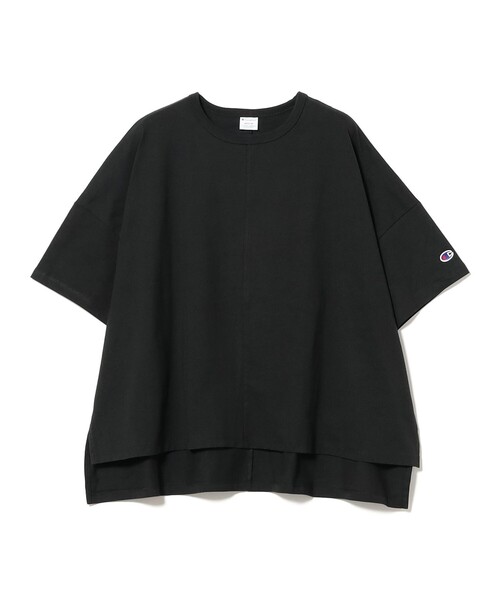 Champion(チャンピオン)の「【8/6 再値下げ】【別注】Champion / ショート スリーブ Tシャツ(Tシャツ/カットソー・レディース・ブルー/ブラック/ホワイト/ベージュ・MEDIUM)」の19枚目の写真