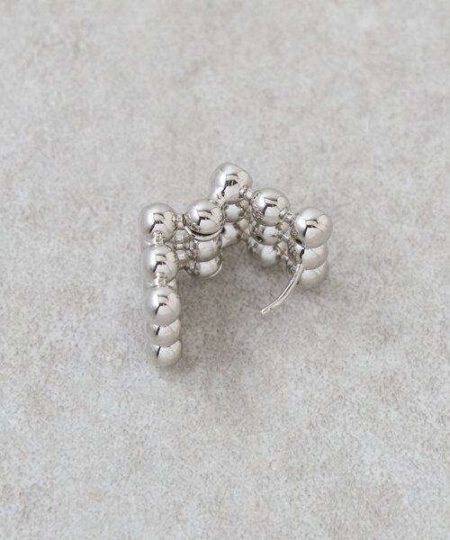 LIVETART（リヴェタート）の「キューブピアス（リング・レディース・シルバー・FREE）」の6枚目の写真