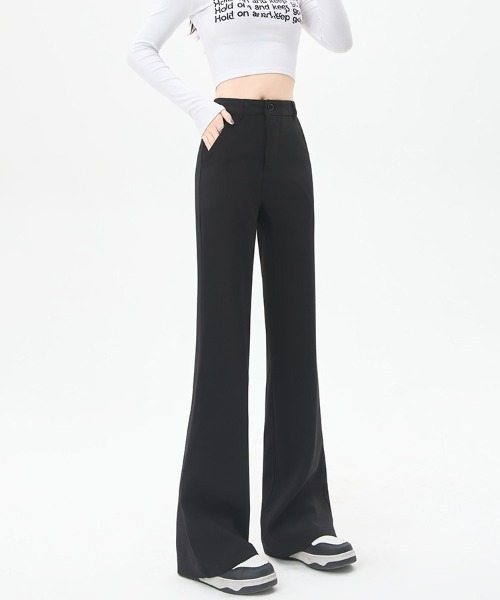 ONEP STAR(ワンピスター)の「美シルエットワイドパンツ(その他パンツ・レディース・ブラック/グレー/ブラウン・SMALL/MEDIUM/LARGE/X-LARGE)」の2枚目の写真