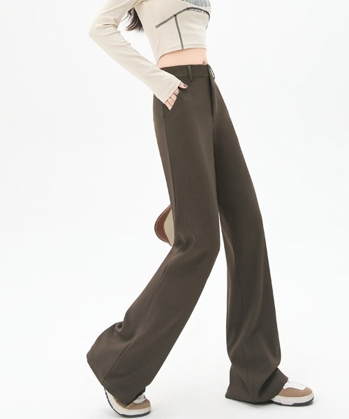ONEP STAR(ワンピスター)の「美シルエットワイドパンツ(その他パンツ・レディース・ブラック/グレー/ブラウン・SMALL/MEDIUM/LARGE/X-LARGE)」の10枚目の写真