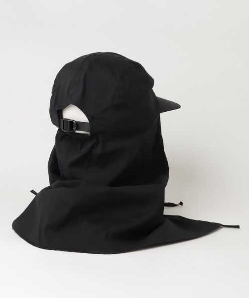 Nine Tailor(ナインテイラー)の「Nine Tailor Cape Cap (N-1623)(キャップ・メンズ・ブラック・FREE)」の6枚目の写真