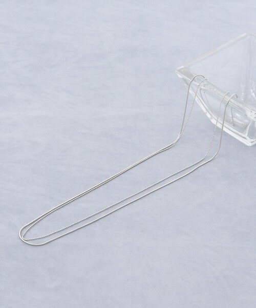 NOLLEY’S（ノーリーズ）の「【grace grace/グラスグラス】スキニー２連ネックレス（ネックレス・レディース・ゴールド/シルバー・FREE）」の2枚目の写真